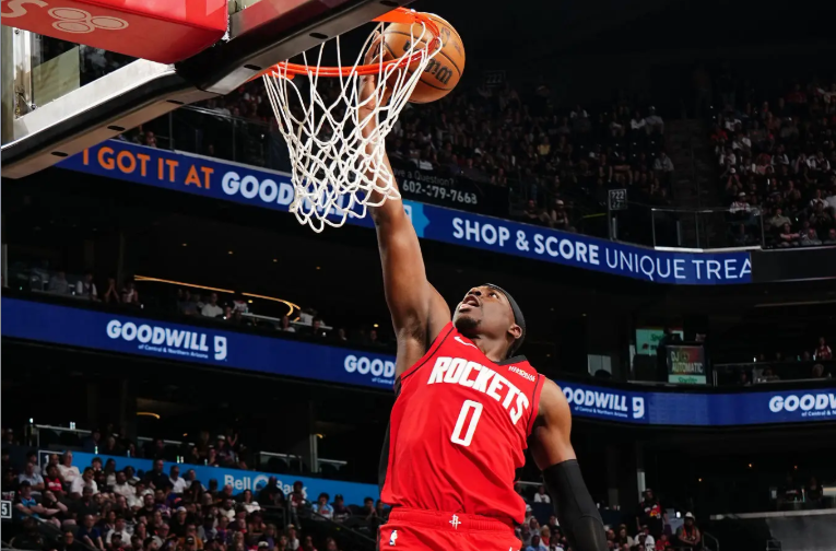 又一次打出了极高的正负值！火箭替补后场有时候还是很有作用的？